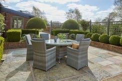 Norfolk Leisure Lifestyle Burnham XL Six Seat Set in Beige - thumbnail 3