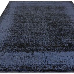 The Rug Shop UK Dark Blue Modern Easy to clean Machine Made Abstract Area Rug - Size: 200 cm x 290 cm - thumbnail 3