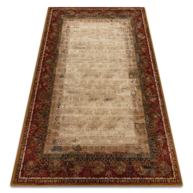 RugsX Wool Polonia Rug in Red - Size: 66 cm x 100 cm - image 1