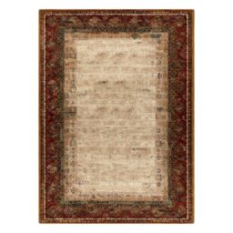RugsX Wool Polonia Rug in Red - Size: 66 cm x 100 cm - thumbnail 3
