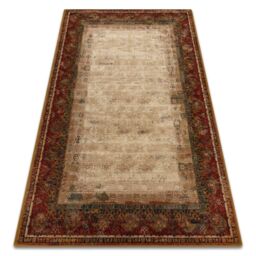 RugsX Wool Polonia Rug in Red - Size: 66 cm x 100 cm