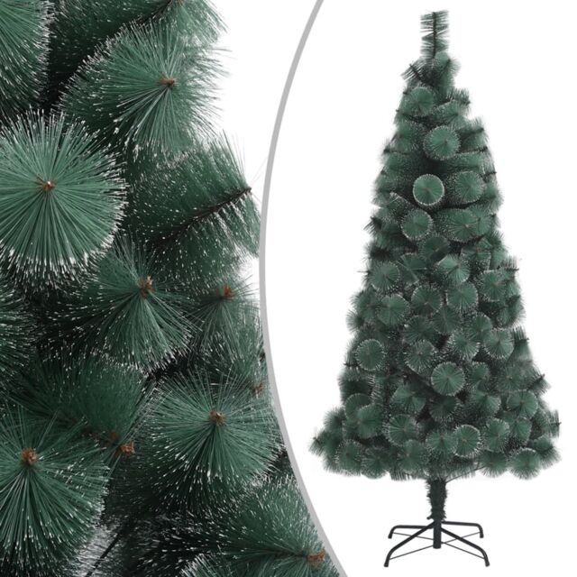 Berkfield Home Artificial Christmas Tree with Stand Green 120 cm PET - image 1