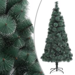 Berkfield Home Artificial Christmas Tree with Stand Green 120 cm PET - thumbnail 1