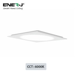 ENER-J Moon Light LED Backlit Panel Light, 60x60cms, 3400 lumens, 3 Years warranty, 4000K (Pack of 2) in White - Size: 60x60 cm - thumbnail 1