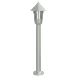 Berkfield Home Outdoor Floor Lamp Silver 80 cm Stainless Steel - thumbnail 5