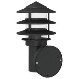 Berkfield Home Outdoor Wall Lights 2pcs Black Stainless Steel - thumbnail 6