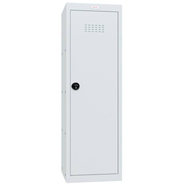 Phoenix Safe Company Size 4 Light Grey Cube Locker with Combination Lock, CL1244GGC, 173L - Size: 120 cm x 100 cm - image 1