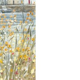 Diane Demirci Boats & Blooms III Print in Blue - thumbnail 2