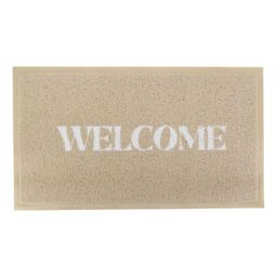 Artsy Mats Welcome Indoor Outdoor Doormat (90 x 60cm) in Beige - Size: 90 cm x 60 cm - thumbnail 2