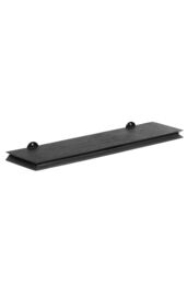 MH London Wall Shelf Solid Wood Floating Shelf Bookshelves - Small - Hamish in Black - thumbnail 2