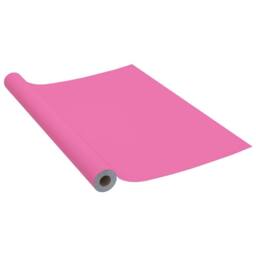 Berkfield Home Self-adhesive Furniture Film High Gloss Pink 500x90 cm PVC