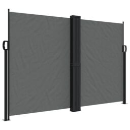 Berkfield Home Retractable Side Awning Anthracite 160x1000 cm - thumbnail 2