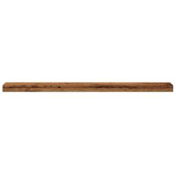 Berkfield Home Wall Shelves 4 pcs Old Wood 40x20x1.5 cm Engineered Wood in Brown - thumbnail 5