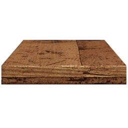 Berkfield Home Wall Shelves 4 pcs Old Wood 40x20x1.5 cm Engineered Wood in Brown - thumbnail 6