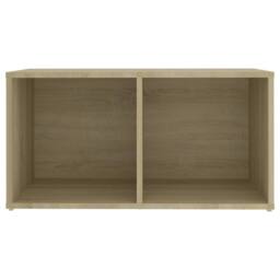 Berkfield Home TV Cabinet Sonoma Oak 72x35x36.5 cm Engineered Wood in Brown - thumbnail 5