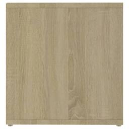 Berkfield Home TV Cabinet Sonoma Oak 72x35x36.5 cm Engineered Wood in Brown - thumbnail 6