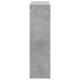 Berkfield Home Room Divider Bookcase Concrete Grey 102x29x103.5 cm Engineered Wood - thumbnail 6