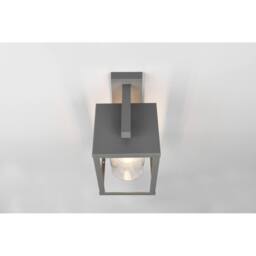 Netlighting Lunga Modern Outdoor Wall Lantern Anthracite IP44 with PIR UK Stock in Black - thumbnail 5