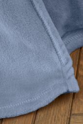 Catherine Lansfield 'Raschel Velvet Touch' Blanket Throw in Light Blue - Size: 130 cm x 170 cm - thumbnail 3