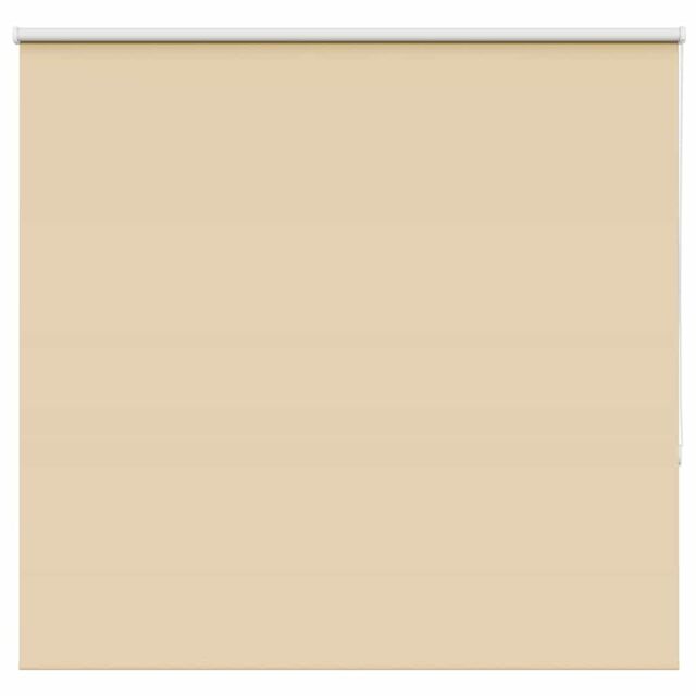 Berkfield Home Roller Blind Blackout Beige 160x150 cm Fabric Width 156.6 cm Polyester - image 1