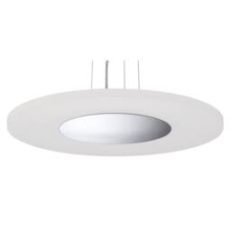 Netlighting Notte Pendant 28W LED Round 3000K 1800lm Chrome Frosted Acrylic in Grey - thumbnail 5