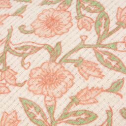 Paoletti Delphine Floral Tasselled 100% Cotton Cushion in Pale Pink - Size: 40 cm x 60 cm - thumbnail 5