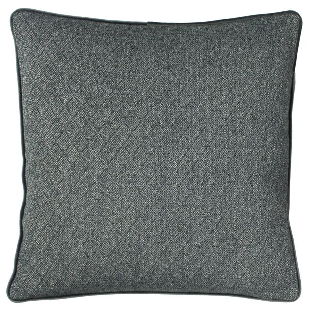 Paoletti Blenheim Geometric Cushion in Grey - Size: 45 cm x 45 cm - image 1