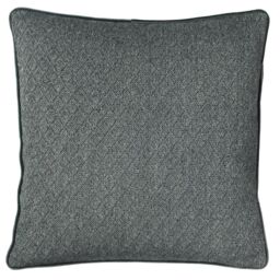 Paoletti Blenheim Geometric Cushion in Grey - Size: 45 cm x 45 cm - thumbnail 1