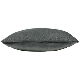 Paoletti Blenheim Geometric Cushion in Grey - Size: 45 cm x 45 cm - thumbnail 3