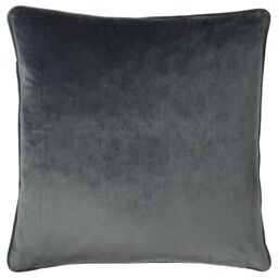 Paoletti Blenheim Geometric Cushion in Grey - Size: 45 cm x 45 cm - thumbnail 2
