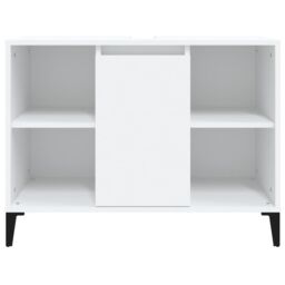 Berkfield Home Sink Cabinet White 80x33x60 cm Engineered Wood - Size: 80 x 33 x 60 cm - thumbnail 6