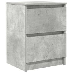 Berkfield Home TV Cabinet Concrete Grey 40x35x54 cm Engineered Wood - Size: 40 x 35 x 54 cm - thumbnail 2