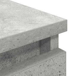 Berkfield Home TV Cabinet Concrete Grey 40x35x54 cm Engineered Wood - Size: 40 x 35 x 54 cm - thumbnail 9