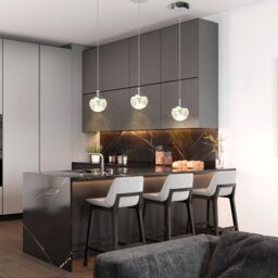Garwarm 1 - Light Chrome LED Single Pendant in Clear - thumbnail 5
