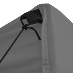 Berkfield Home Professional Folding Party Tent with 4 Sidewalls 3x6 m Steel Anth… in Dark Grey - thumbnail 5