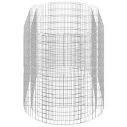 Berkfield Home Gabion Raised Bed Galvanised Iron 200x100x100 cm in Silver - Size: 200 x 100 x 100 cm - thumbnail 5