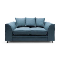 Abakus Direct Darcy 3 Seater Sofa in Smart Linen Fabric 4 colours in Teal