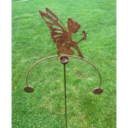 Poppyforge Fairy Sitting Wind Rocker Double BM/RtR - Steel - W54 x H148.5 cm in Brown - thumbnail 4