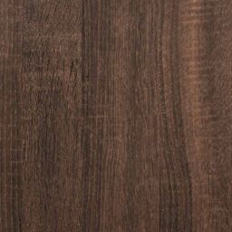 Berkfield Home Bed Frame No Mattress Brown Oak 100x200 cm Engineered Wood - thumbnail 9