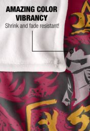 Warner Brothers Harry Potter Drawn Gryffindor Crest Blanket 152 x 127 cm in White - thumbnail 4