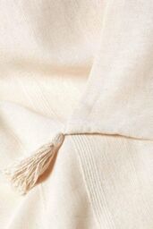 Homescapes Cotton Rajput Ribbed Throw in Natural - Size: 150 cm x 200 cm - thumbnail 5