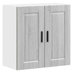 Berkfield Home Kitchen Wall Cabinet Porto Grey Sonoma Engineered Wood - thumbnail 2