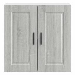 Berkfield Home Kitchen Wall Cabinet Porto Grey Sonoma Engineered Wood - thumbnail 6