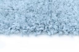 Home Republic Montana Fluffy Textured Rug in Baby Blue - Size: 120 cm x 170 cm - thumbnail 4