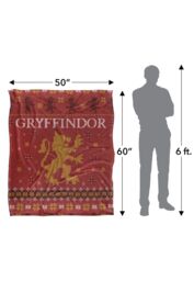 Harry Potter Blanket, 152x127 cm Gryffindor Ugly Christmas Sweater Silky Touch Super Soft Throw Blanket in White - thumbnail 5