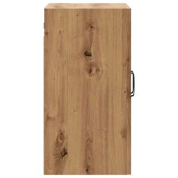 Berkfield Home Wall Cabinet Artisan Oak 60x31x60 cm Engineered Wood in Brown - Size: 60 x 31 x 60 cm - thumbnail 6