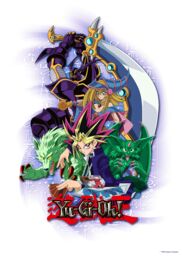 YU-GI-OH! Limited Edition Blue Art Print in Baby Blue - thumbnail 2