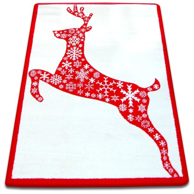 RugsX Xmas Rug in Red - Size: 100 cm x 170 cm - image 1