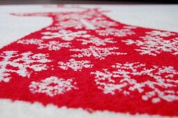 RugsX Xmas Rug in Red - Size: 100 cm x 170 cm - thumbnail 5