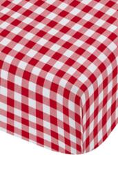 Catherine Lansfield 'Bamford Gingham Check' Fitted Sheet in Red - Size: King - thumbnail 3